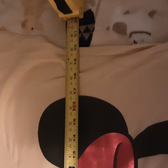 HP!🎉Disney Minnie Mouse T-Shirt Womans large Juniors XL Kohls Jcpenney - Picture 3 of 4